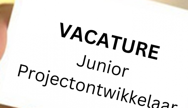 Vacature Junior Projectontwikkelaar